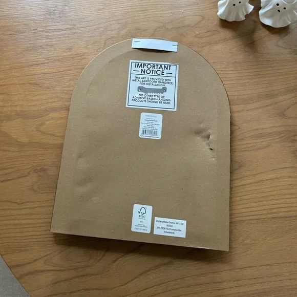 Brown Arch-Shaped Wall Art - Picture 2 of 2